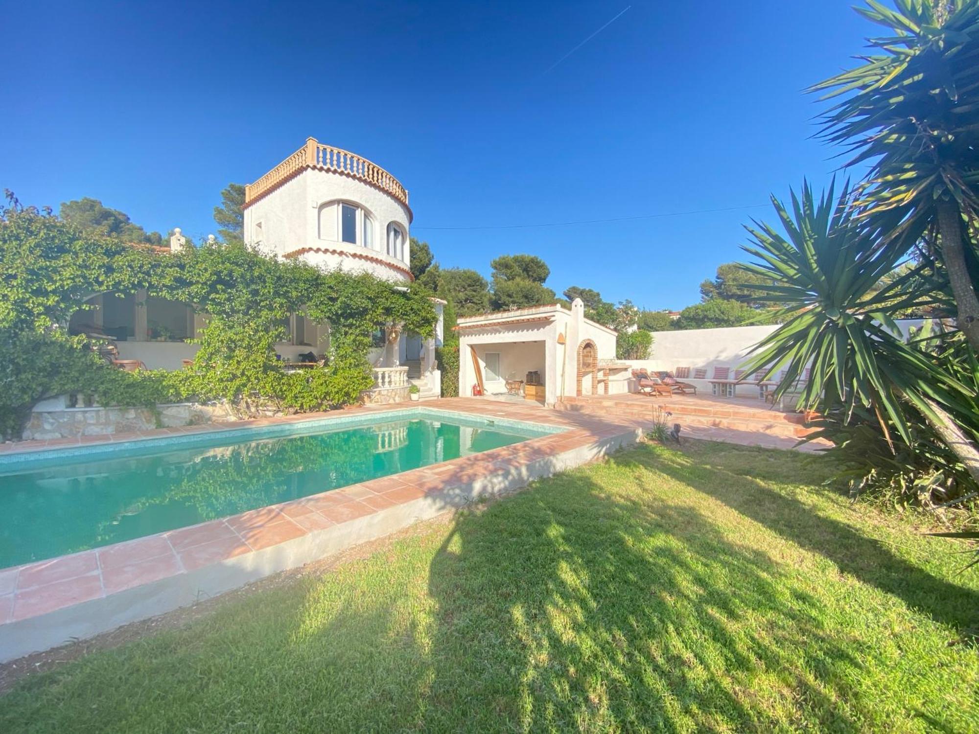Beautiful Villa With Pool, Barbecue, And Garden Jávea Eksteriør bilde